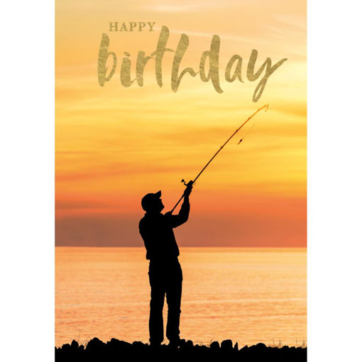 Picture of HAPPY BIRTHDAY CARD FISHING